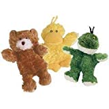 Kong Low Stuffing with Squeaker Dog Toy Size:XSmall Type:3 animals, Small Breeds