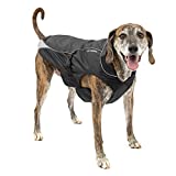 Kurgo North Country Dog Coat, Dog Winter Jacket, Waterproof Dog Jacket, Dog Snow Jacket and Windproof Dog Coat, Reflective Dog Fleece