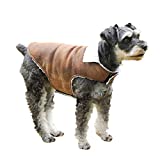 lesotc Dog Jacket,Dog Winter Jacket Dog Coat,Dog Winter Clothes for Small to Medium Dogs with Foldable Collar